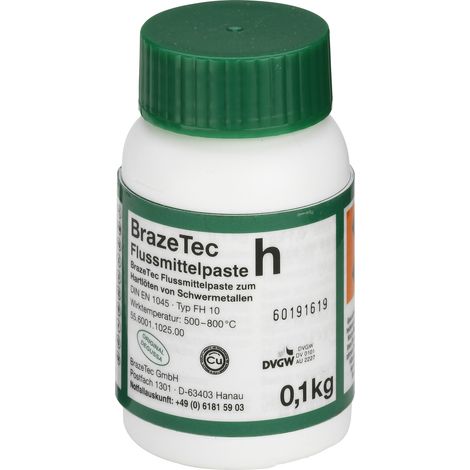 Flux de brasage 94948 pour installations de brasage du cuivre