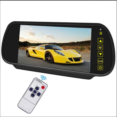 7 Pouces TFT LCD Moniteur de Voiture Rétroviseur Caméra de Recul Moniteur de Voiture (1/5)