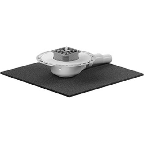 DALLMER Desagüe insonorizado TistoPlan K 10, DN 40/DN 50, 100 x 100 mm, 513922