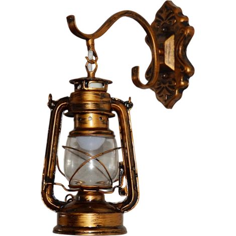 1 Lampe murale,Design industriel rétro,Lampe LED,Fer forgé,Pour couloir et chambre (1/5)