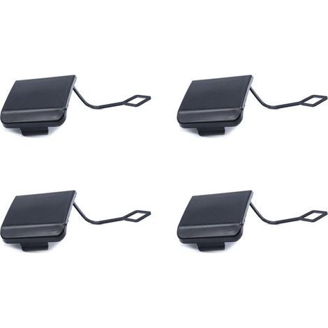 Quatre caches d'attelage de remorque pour pare-chocs avant, compatibles avec les modèles Mercedes-Benz Classe C W203, C230, C240 et C280. (Modèle A 203 885 26 26 2038850026) (1/3)