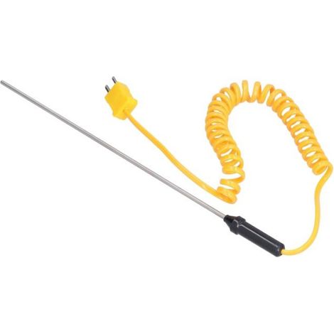 Sonde Thermocouple Type K - Acier Inoxydable - Pour Thermomètre Portable - 1 Pièce (1/5)