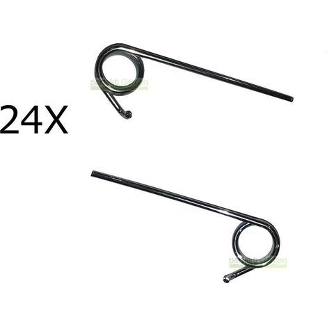 24 X ressort / pine pour rouleau de scarificateur AL-KO 38 E P 32 38 VLB VLE Comfort Combi-Care