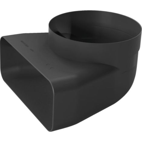 Bosch - raccord adaptateur à 90° pour glassdraftair - 17005354 - (1/2)