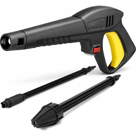 Pistola a Spruzzo Acqua per Idropulitrice con 2 Lance 160Bar Compatibile Lavor