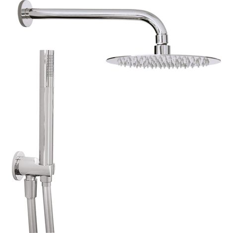 Rundduschenset aus Stahl