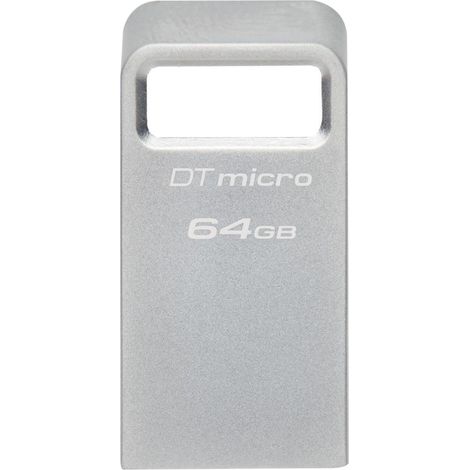 Kingston Technology DataTraveler 64GB Micro 200MB/s Metal USB 3.2 Gen 1 (1/4)