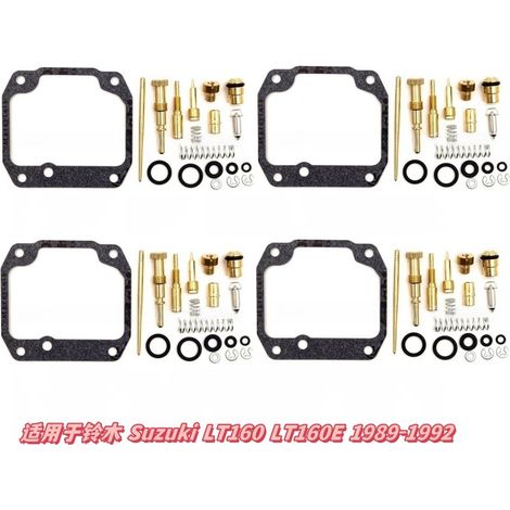 Gigante GmbH-1-Kit de réparation de carburateur compatible avec Suzuki LT160 LT160E 1989-1992