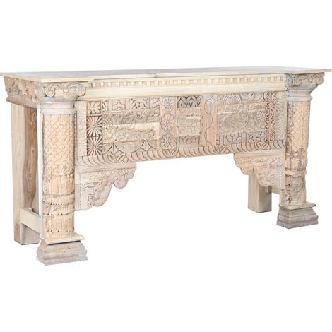 Consola Mango 182X54X91 Envejecido Blanco MB208590 (1/5)