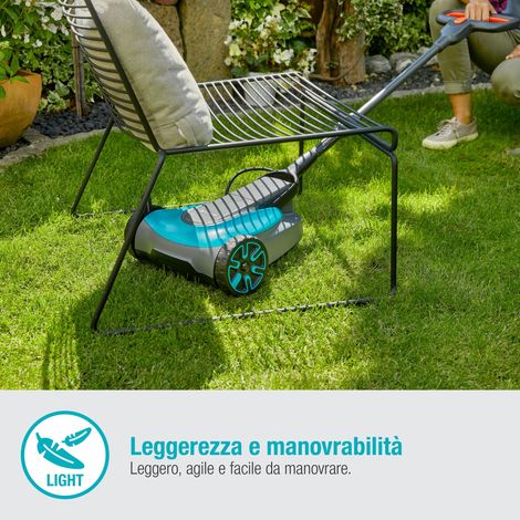 GARDENA Tagliaerba a batteria HandyMower 22/18V POWER FOR ALL Set pronto all’uso (14620-20) (1/3)