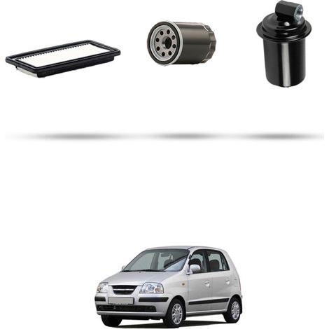 Kit tagliando 3 filtri compatibile con Hyundai ATOS 1.0i 43kw dal 2001 (1/4)