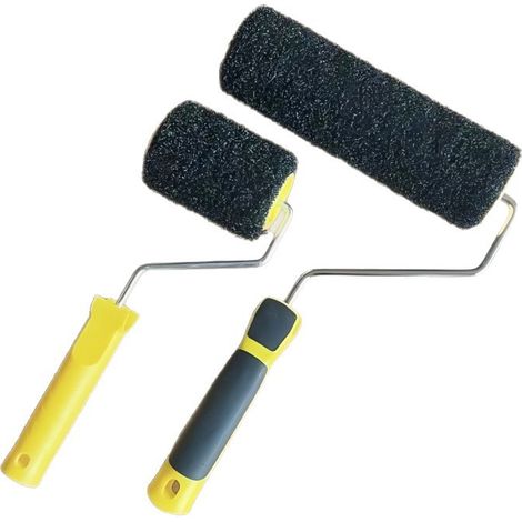 Spachtelrolle mit Griff - Spachtelrolle - Spezialrolle für Spachtelmasse - Rolle zum Auftragen von Spachtelmasse und Putz (1/4)