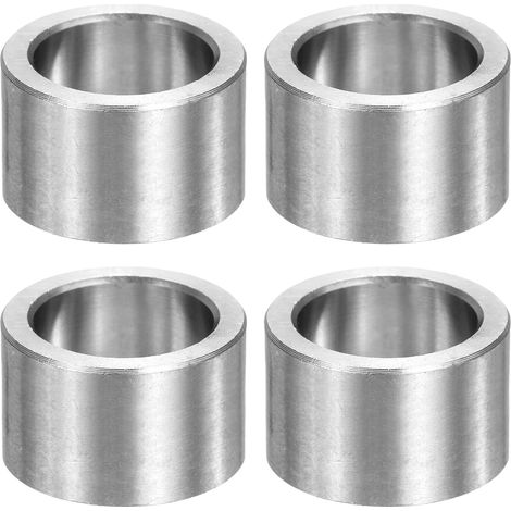 4 Pièces - Entretoises - Rondelles Métalliques - Acier Inoxydable 304 Non Filetées Pour Vis M16 Usage Industriel Et Mécanique Argent 16x22x15mm (1/5)