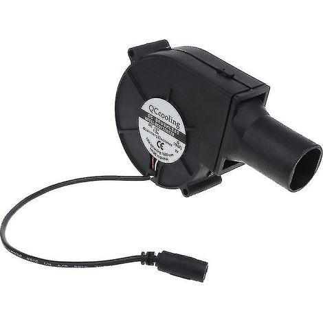 Ventilateur centrifuge silencieux 12 V avec conduit d'air, 4300 tr/min, grand débit d'air (1/5)