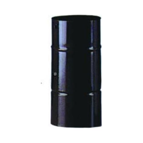 TUBO PORCELLANATO CON FORO PER SERRANDA MARRONE LUCIDO ø cm.12x25  FER 97215