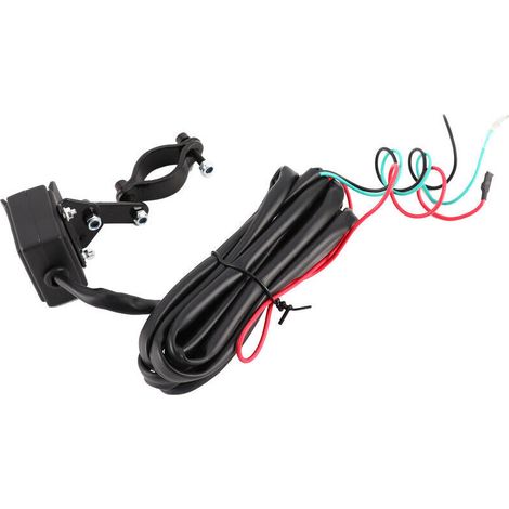 Interruptor basculante para cabrestante con recubrimiento en polvo y cable de 2,5 m/8,2 pies para todos los SUV, ATV y UTV de 12 V -Crezuo (1/4)