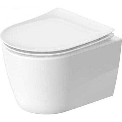 Duravit Soleil by Starck - WC sospeso, Rimless, WonderGliss, bianco 25900900001 (1/2)