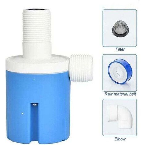 Regolatore di livello della piscina, valvola di controllo a galleggiante, XU, comoda valvola a galleggiante automatica per il livello dell'acqua, stile normale-Crezuo