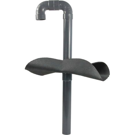 Flachdach Schwanenhals mit Flansch aus Bitumen DN50 - DN150 (1/4)