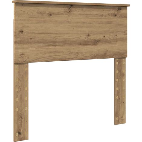 Headboard Artisan Oak Engineered wood vidaXL