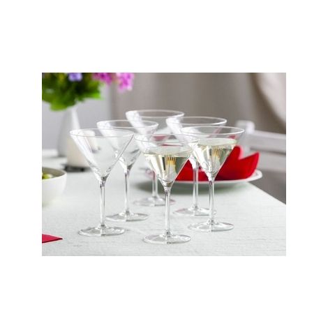 Verres à martini Altom Design Diamond 260 ml, lot de 6