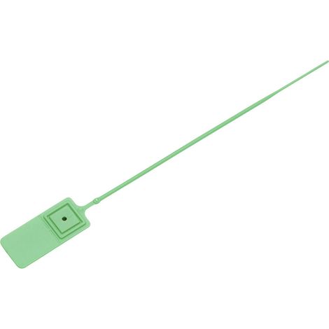 TRU COMPONENTS 5831616  Kabelbinder 248 mm 2.20 mm Grün mit stufenloser Verstellung 1 St.