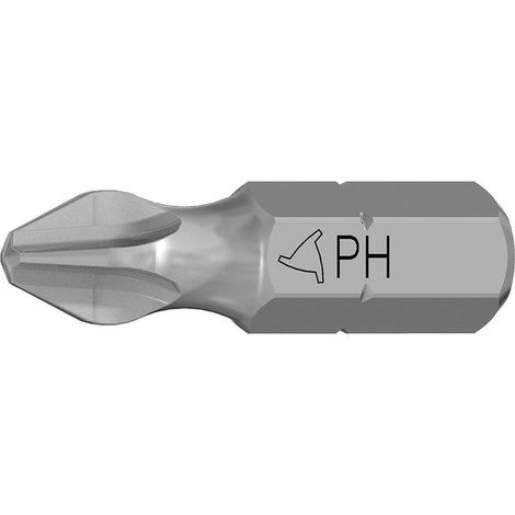 INSERTI PER VITI IMPRONTA PHILLIPS PH 1 x 25 mm - cf.10 pz