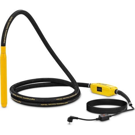 Vibreur vibrateurs à béton professionnel avec convertisseur 1500 watts 490 x 50 mm 230 volts acier inoxydable (1/4)