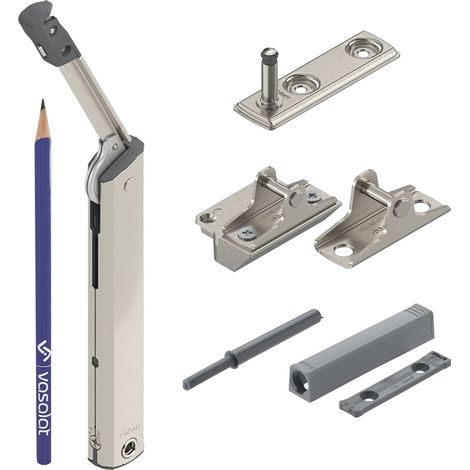 Blum Aventos HK-XS 20K1101T Kraftspeicher Set 8-tlg., Klappenbeschlag mit Tip On für Holz- und Alufronten (1/5)