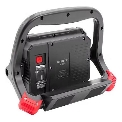 Proiettore led portatile ricaricabile 70w 6000lm 5700k century stk-m6000