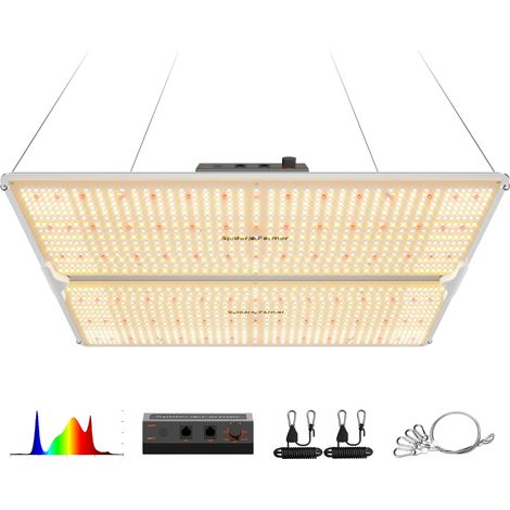 SF4000 450W LED Horticultural Growth Light, Enhanced, Full Spectrum Dimmable, High PPFD, Strong Penetration, Sowing, Growth (1/5)