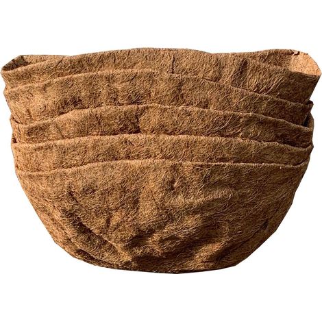 Pack of 5 Coco Wall Basket Planter Liner (60cm)