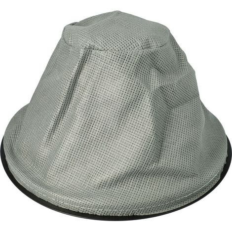 Filtre à sac pour aspirateur à cendres Kaminer 18L/20L Lavable, textile, noir/gris Remplacement efficace pour filtre HEPA (1/4)