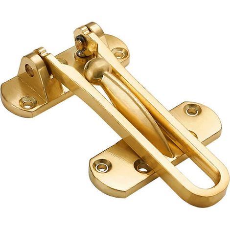 Hochleistungsfähiges Sicherheitsschloss für Hoteltüren, diebstahlsicher, aus rostbeständiger Zinklegierung, für den Einsatz zu Hause und in Hotels. (1/5)