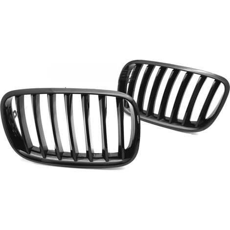 Grille calandre BMW X5 E70 de 2007 a 2013 Noir Brillant-42571305 (1/5)