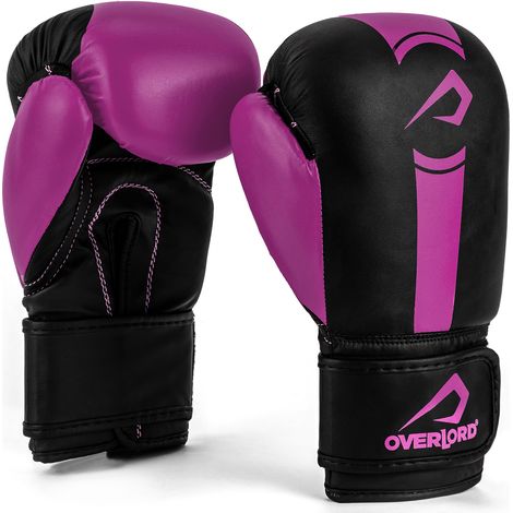 Gants de boxe Overlord Boxer roses 10 oz. (1/4)