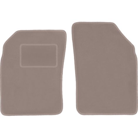 Alfombrillas delanteras para Nissan Micra K11 hatchback (1992-2003), color beige. (1/5)