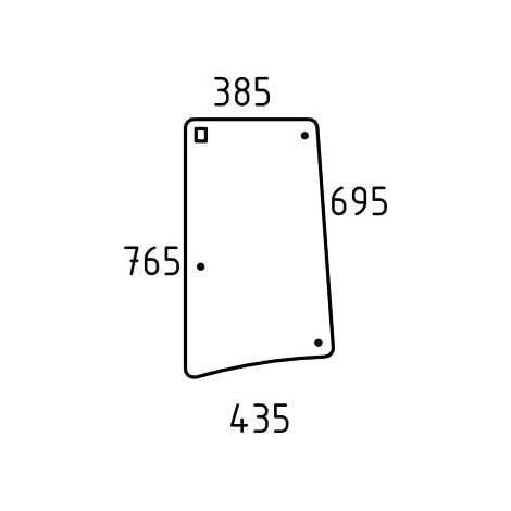 Ventana lateral izquierda UNIVERSAL L213352N
