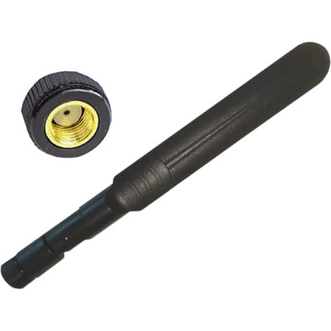 WLAN-Antenne 2,4 GHz 5,8 GHz 8 dBi SMA-RP -- 2 Stück -- (1/3)