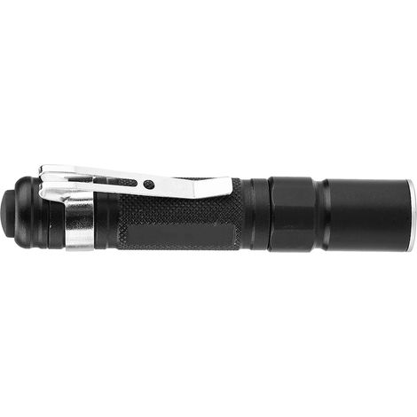 Mini lampe torche LED portable avec clip stylo et zoom télescopique pour le camping en plein air (1/5)