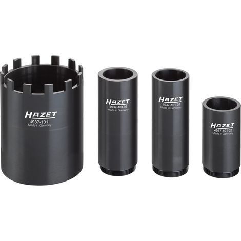 Hazet Nkw Zapfenschlüssel-Satz, Vierkant hohl 20 mm (3/4), Anzahl Werkzeuge: 4 (1/4)