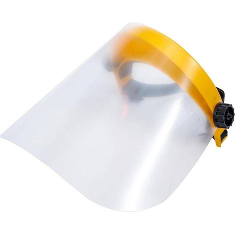 Écran de Protection Faciale Transparent - 30,5 x 13,7 x 32,6 cm - Léger et Confortable - Sécurité et Visibilité - D-Work (1/5)