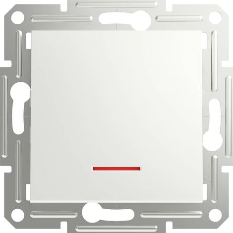 Schneider Electric Pulsanti Asfora Bianco (RAL 9003) EPH1670121D 1 pz. (1/5)