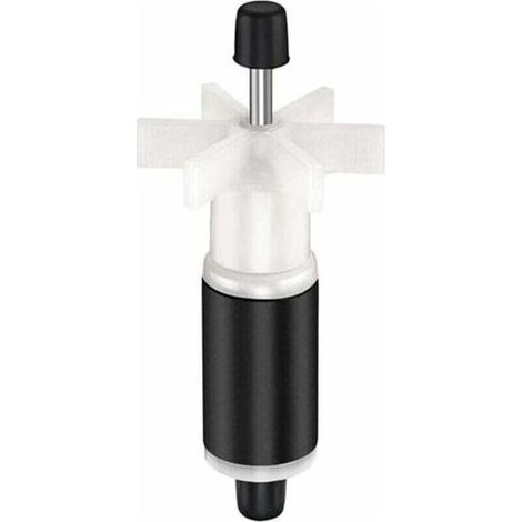 pair Turbine de rechange pour pompe à eau, rotor de rechange pour filtre de réservoir d'aquarium pour pompe de bassin - Noir (1/4)