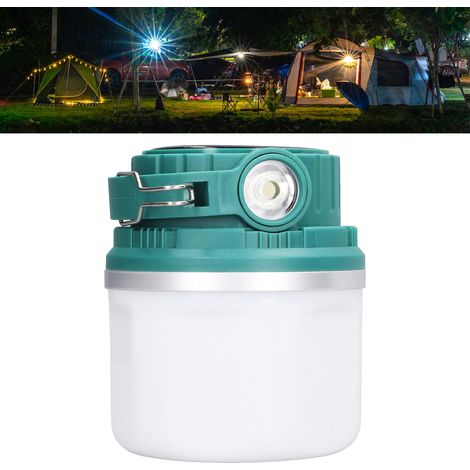 Outdoor-Camping-Leuchtturm-Typ, LED-Lampe für Zuhause, Ambientebeleuchtung beim Camping, tragbare Notlampe, grün. (1/5)