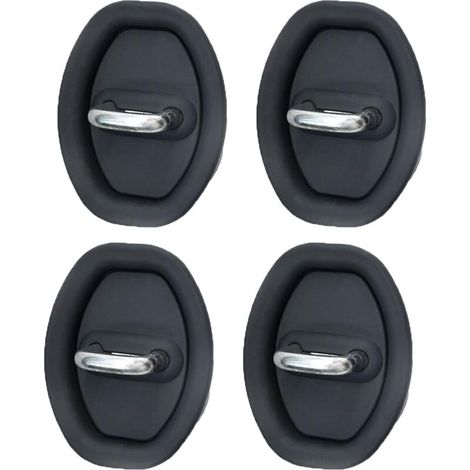 CCYKXA Car Door Protector - 4-Piece Silicone Protective Sticker Cover for Locks, Fences, and Wheels (1/5)