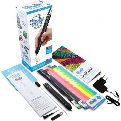 Filamento per stampante 3D 3doodler pl01-tuxb-250 PLA 250 pezzi