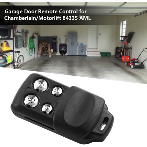 Télécommande Portail 433 MHz pour Chamberlain/Motorlift 84335 AML, ouverture porte garage compatible, radiocommande universelle (1/5)