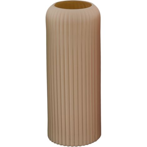 L'Arcolaio Matt Vaso Cilidro 10 x 10 x 25 Cm Bomboniera / Centrotavola Tortora