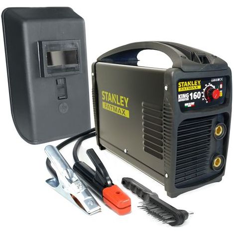 POSTE À SOUDER INVERTER 160A MMA AVEC ACCESSOIRES STANLEY FATMAX KING 160